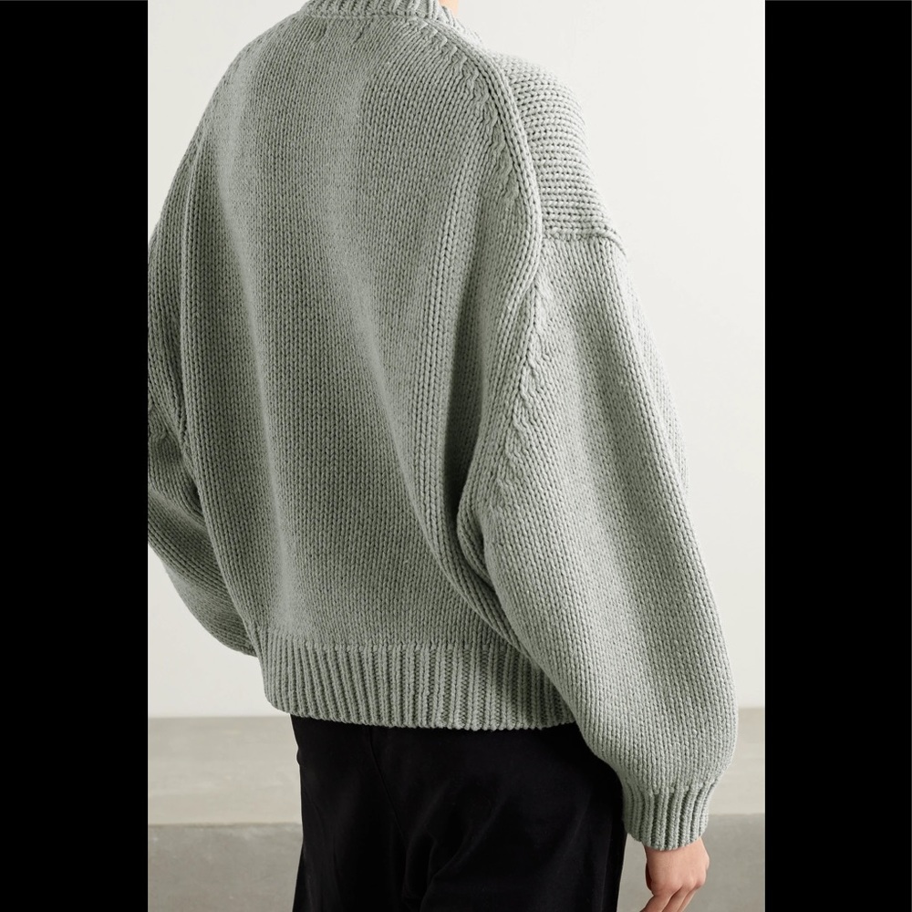 🦋 Bassike Oversized Chunky Knit Sweater - Picture 3 of 6
